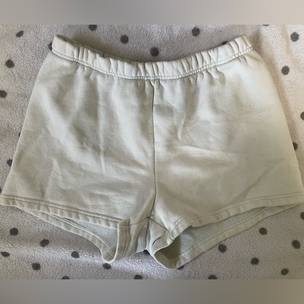 TNA Women's Cream Athletic Lounge Shorts